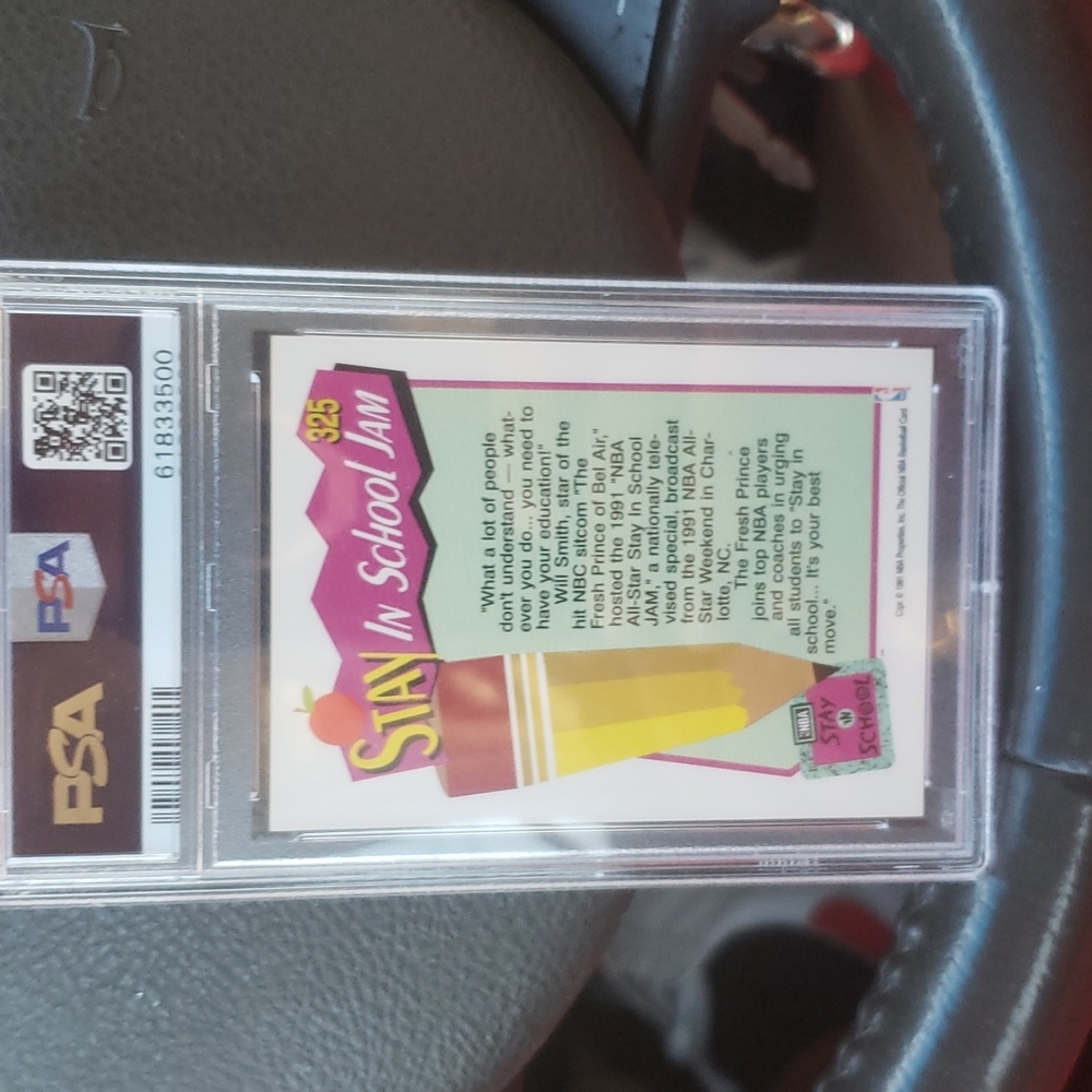 Will Smith Rookie Graded 7 Yr. 1991 - Picture 2 of 3